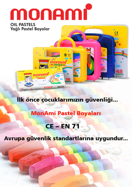 PASTEL BOYA MONAMİ 12 Lİ