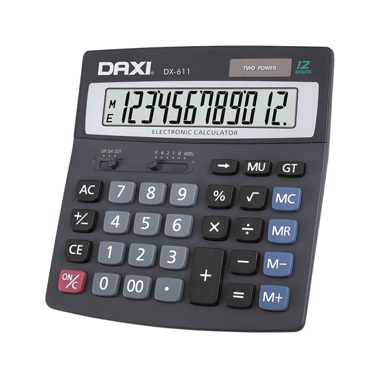 611 DX DAXİ  HESAP MAKİNASI