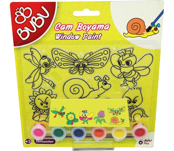 BUBU CAM BOYA ÇERÇEVELİ ŞEK. 000124-0072