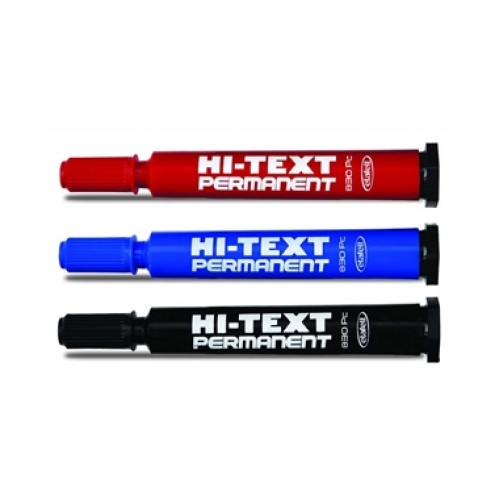 HI-TEXT MARKER KALEM YUVARLAK-KESİK UÇ 830