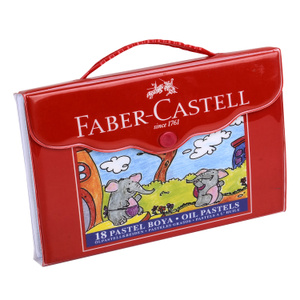 PASTEL BOYA FABER CASTE REDLİNE ÇANTALI 18 Lİ