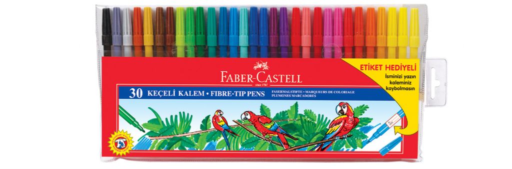 30 LU KEÇELİ KALEM   FABER