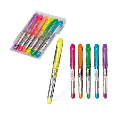 AIHAO FOSFORLU KALEM  601  6 LI TAKIM