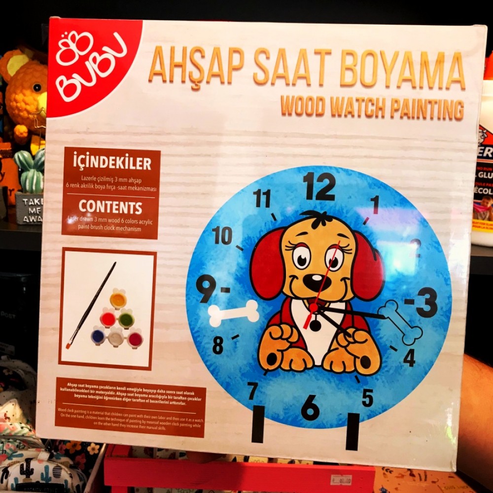 BOYAMA SETİ BUBU SAAT  AC 0008