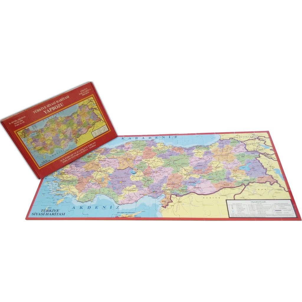 BOZYAP PUZZLE 32*68 TÜRKİYE  KESKİN 123 PARÇA