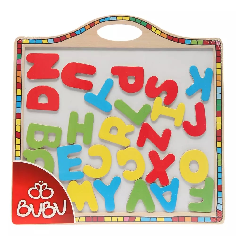 BUBU MANYATİK AHŞAP PUZZLE HARF-RAK