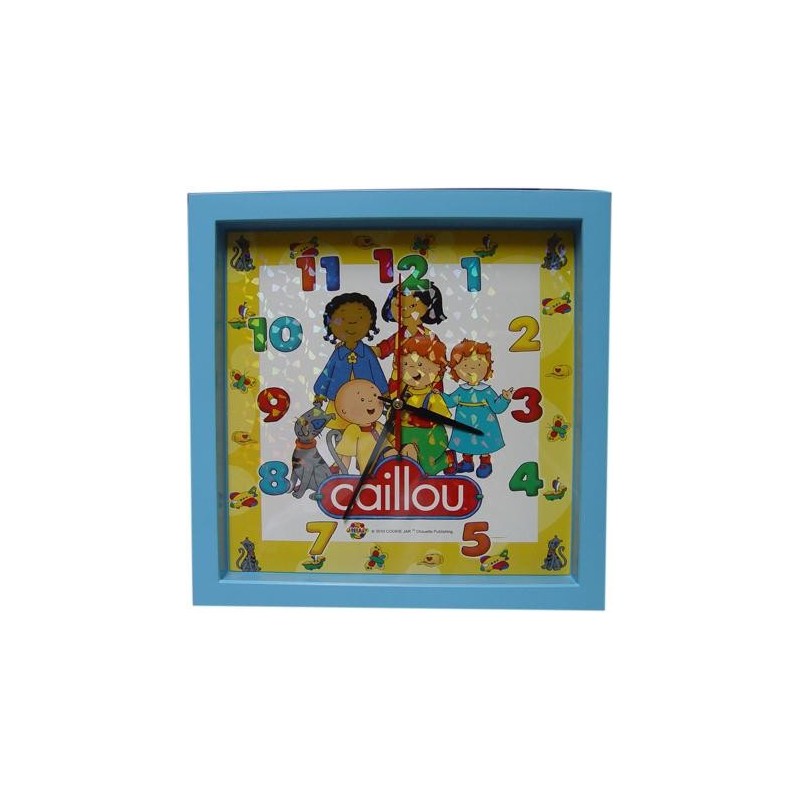 CAILLOU  DUVAR SAATİ  KARE