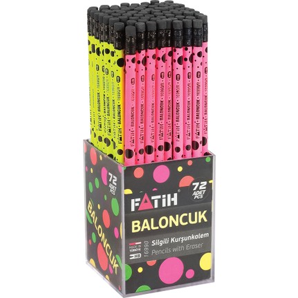 FATİH 2 Lİ BLİSTERLİ  SİLGİLİ KURŞUN KALEM
