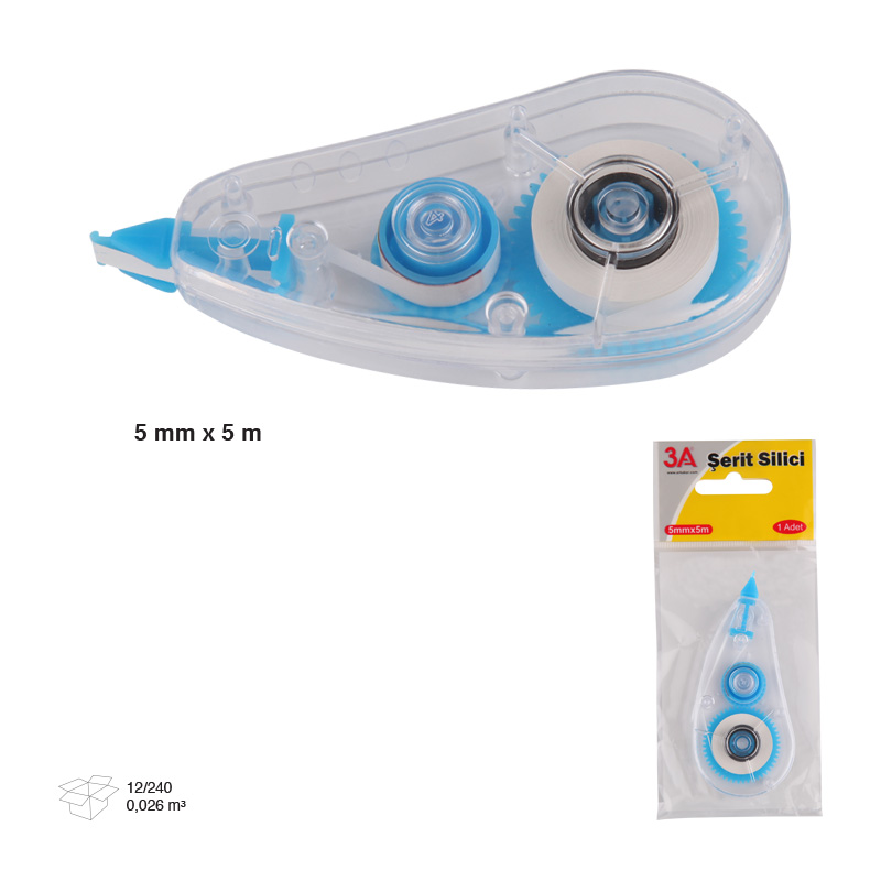 3A ŞERİT SİLİCİ   1392  5 MM*5 MT