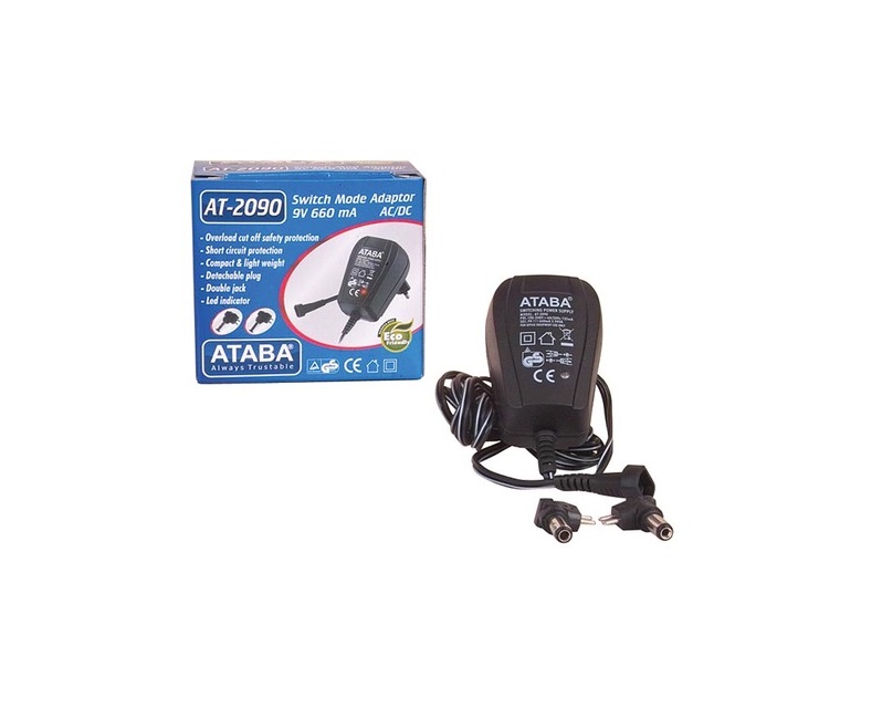 ADAPTÖR ATABA  AT-2090 9 VOLT TELSİZ