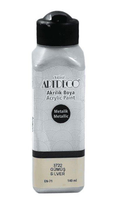 AHŞAP AKRİLİK BOYA ARTDECO -METALİK 140 ML