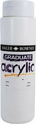 AKRİLİK BOYA ROWNEY WHİTE  1000 ML