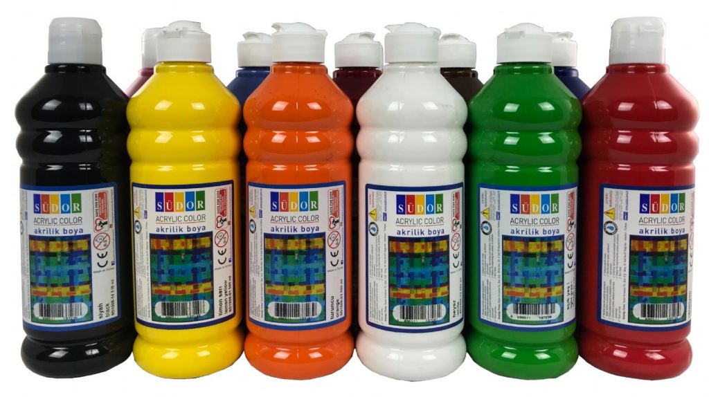 AKRİLİK BOYA SÜDOR 500 ML
