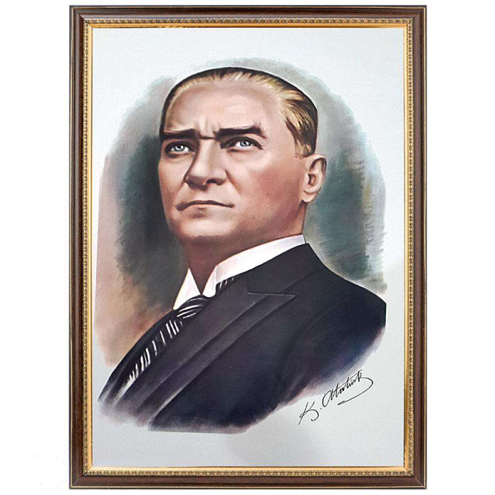 ATATÜRK LEVHA LÜX ÇERÇEVE 50*70 TEK