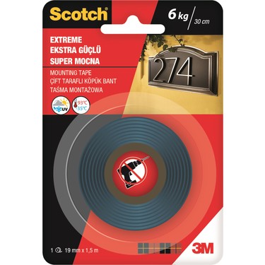 BANT DIŞ CEPHE KÖPÜK BANT 4002-19 MM 3M